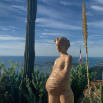 Here is a picture from Èze, France. It was a very small but beautiful town on the French Riviera. 